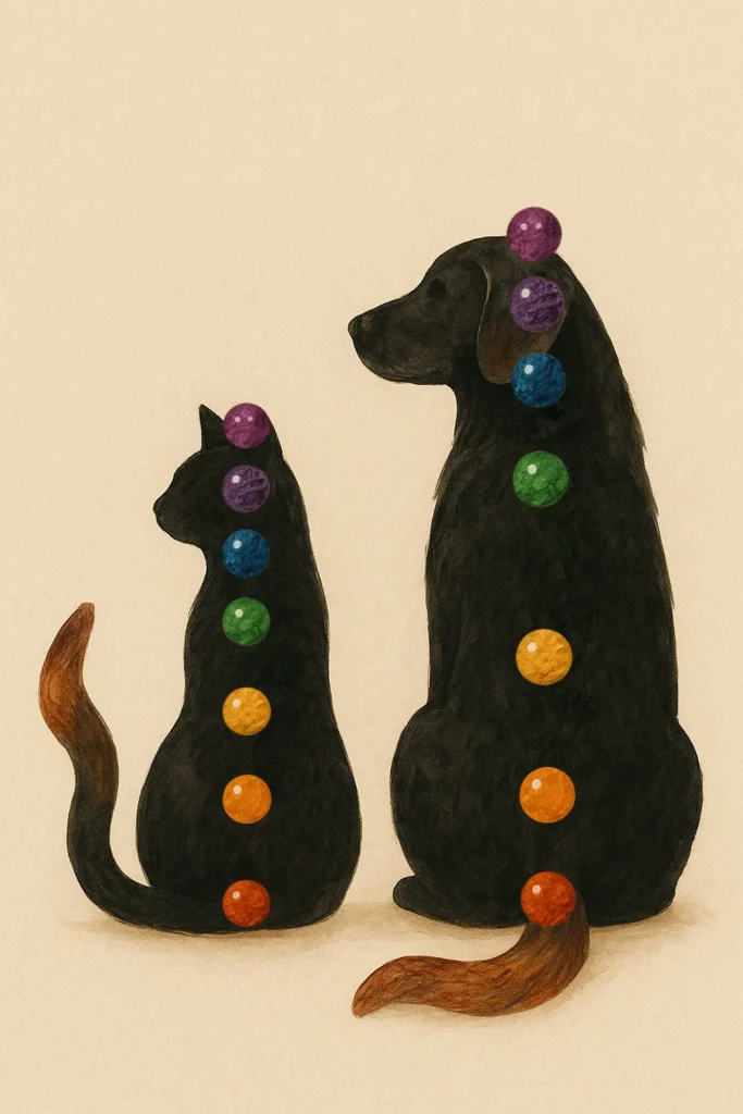 LuKra crystal for balancing pet chakras